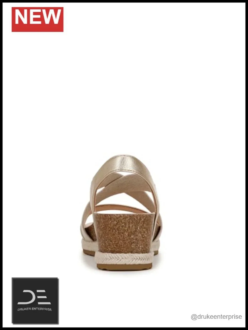 Women's Strappy Wedge Sandals Espadrille Comfort Cushion Open Toe